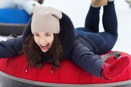 Jeleniewo Atrakcja Snowtubing WOSiR Szelment